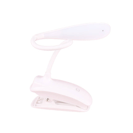 LED Klemlamp 3W, Flexibele Hals, Dimbaar, Oplaadbaar, USB Klem