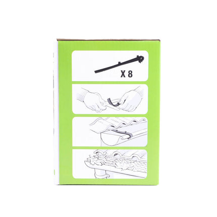 Bladvanger 6m x 15cm: Beschermt goten tegen bladeren en vogels.
