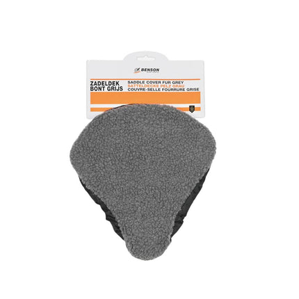 Grijs Bont Zadeldek, Universele Pasvorm, Comfortabel Rijden