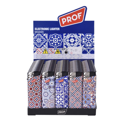 Aansteker mozaïc – Design Mozaïc / mozaïek print, Type Gasaansteker, Compact