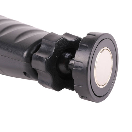 LED Looplamp COB 120 lm 6500K, Magnetische Voet, 3xAAA, Klusprojecten