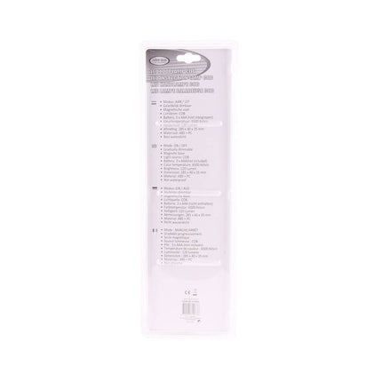 LED Looplamp COB 120 lm 6500K, Magnetische Voet, 3xAAA, Klusprojecten