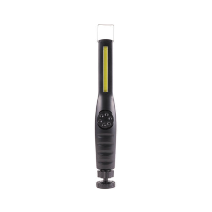 LED Looplamp COB 120 lm 6500K, Magnetische Voet, 3xAAA, Klusprojecten