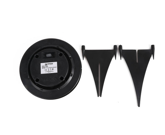3x Solar LED Grondspot IP44, 8 LED's, Ø12cm, Terrasverlichting