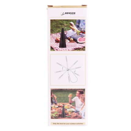 Vliegenverjager tafel – Spanwijdte 40 cm, Hoogte 25 cm, Batterij 2 x AA (niet inbegrepen)