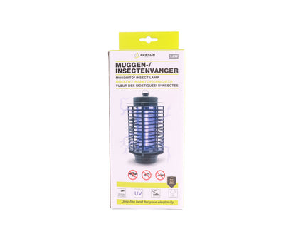 Muggenlamp 1.2W - UV-LED Technologie, Binnengebruik, 40m² Bereik