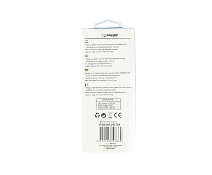 Autolader Micro USB 1.2m, 12-24V - Perfect voor Auto en Vrachtwagen