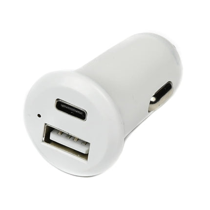 Autolader 3A, USB A + C, 12-24V voor auto en vrachtwagen.