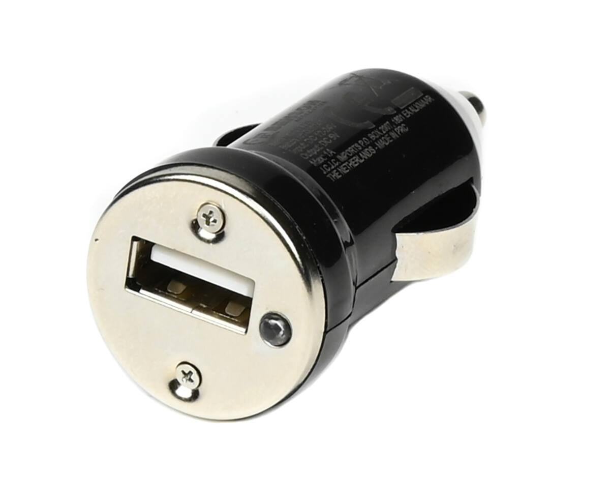 Autolader USB 1A 12-24V, Laad Apparaten Tijdens Rijden