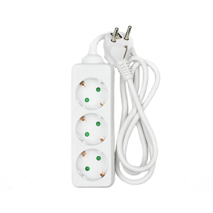 Stekkerdoos 3-voudig RA, 1m kabel, 16A, 3680W, voor thuis/kantoor.