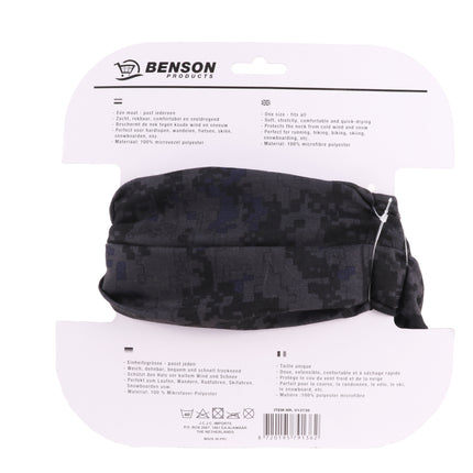 Nekwarmer – Materiaal 100% microvezel polyester, Afmeting 24 x 42 cm, 42 cm