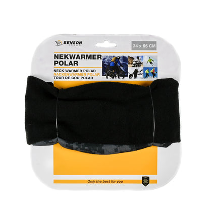 Nekwarmer polar – Afmeting 24 x 65 cm, 65 cm