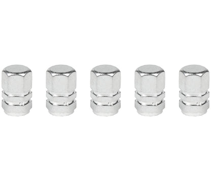 5-delige Aluminium Ventieldoppen, Universeel, Beschermt Bandenventielen