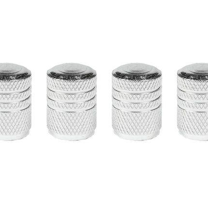 Aluminium Ventieldoppen 4 Stuks - Beschermt en Stijlvol voor Auto's