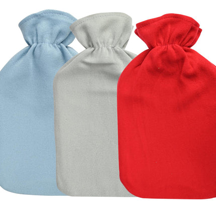 Kruik met fleece hoes 2 ltr – Inhoud 2 liter, Max. temperatuur water 70°C, 70°C