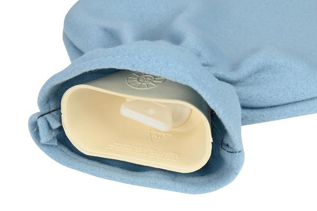 Kruik met fleece hoes 2 ltr – Inhoud 2 liter, Max. temperatuur water 70°C, 70°C