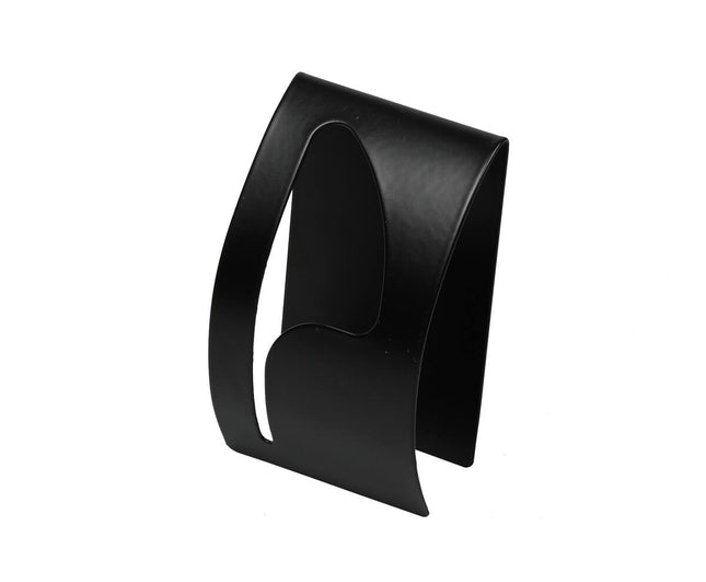 Zelfklevende Zwarte Handdoekhouder 5x8,5 cm voor Badkamer & Keuken