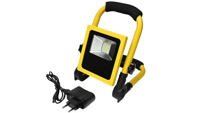 LED werklamp 10W inklapbaar + oplaadbaar