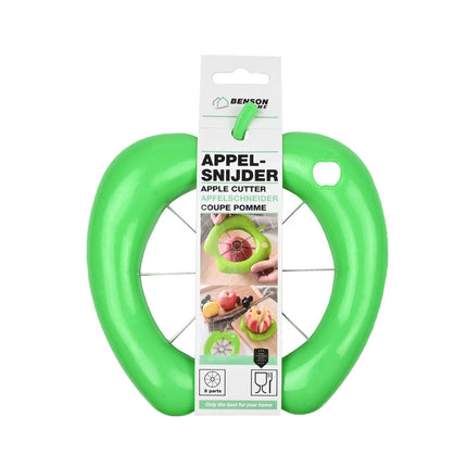 Appelsnijder 14x15 cm, snijdt 8 partjes en verwijdert klokhuis.