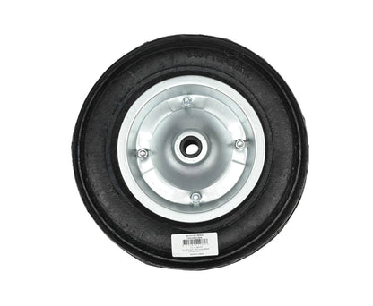 Kruiwagenwiel 335x75 mm, Semi Solid, 20 mm Asgat, Geschikt voor 80L.