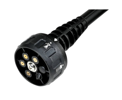Accu Hogedrukreiniger 20V, 2000mAh, 0-22 bar, ideaal voor terrassen.