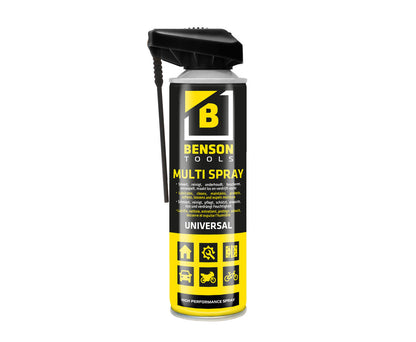Benson Multi Spray 300 ml - Smeert, reinigt en beschermt tegen roest.