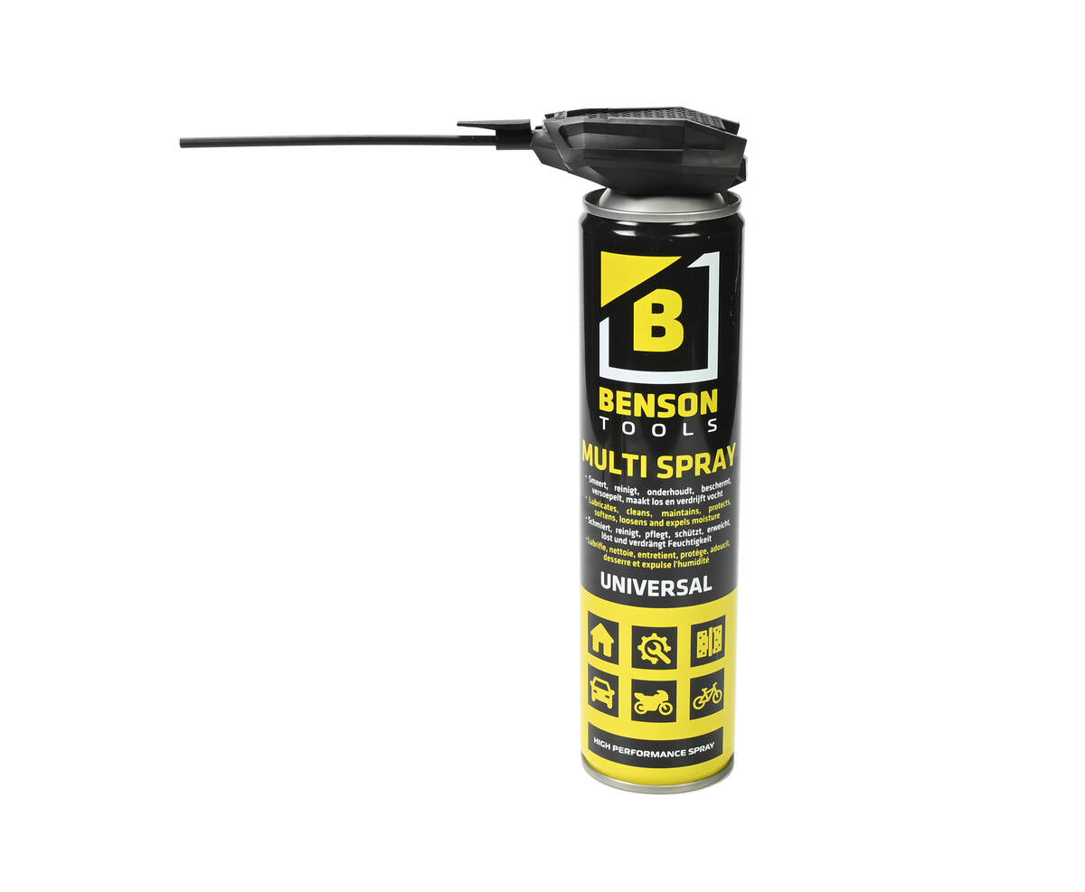 Benson Multi Spray 300 ml - Smeert, reinigt en beschermt tegen roest.