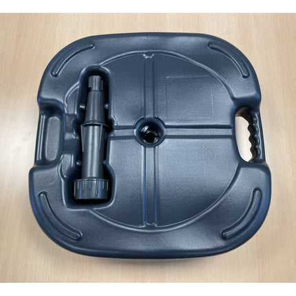Vulbare Parasolvoet 45x45 cm, past 22-35 mm palen, 20L capaciteit.