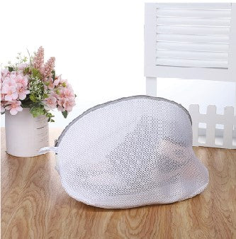 Wasnet schoenen 42 x 24 cm – Afmeting 42 x 24 cm, Kleur wit, Materiaal 100% polyester