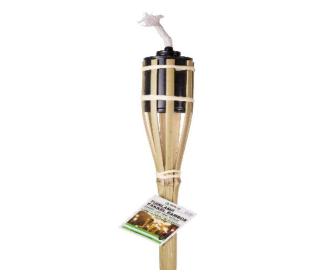 Bamboe Tuinfakkel 60cm - Sfeervolle Verlichting voor Feestjes