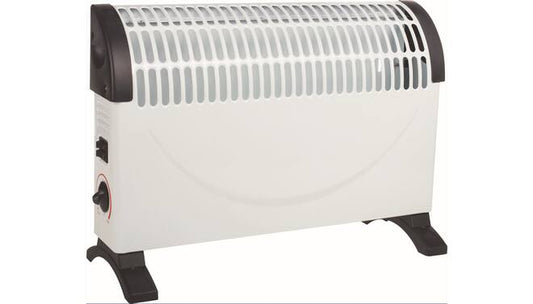 Convector heater 750/1500W klein wit