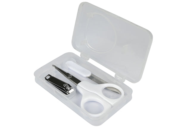 Manicure set 3 dlg baby – Afmeting etui 10,5 x 6 x 1,6 cm, Materiaal RVS, 1,6 cm