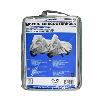 Waterafstotende Motor- en Scooterhoes met Opbergtas 246x104x127 cm