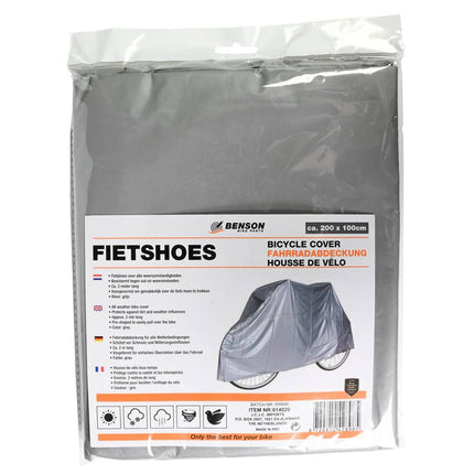 Fietshoes 200x100 cm - Weerbestendig, Past Fietsen met Mand/Zitje