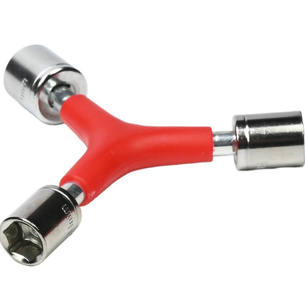 Dopsleutel 3-Weg 8/9/10 mm - Ideaal voor Fiets- en Autoreparaties