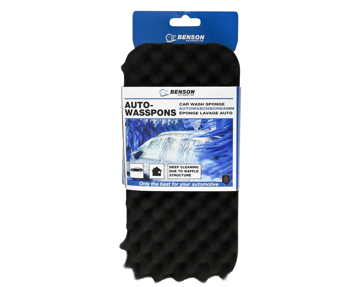 Autospons Hard/Zacht 22x11x6 cm - Perfect voor grondige autowasbeurten