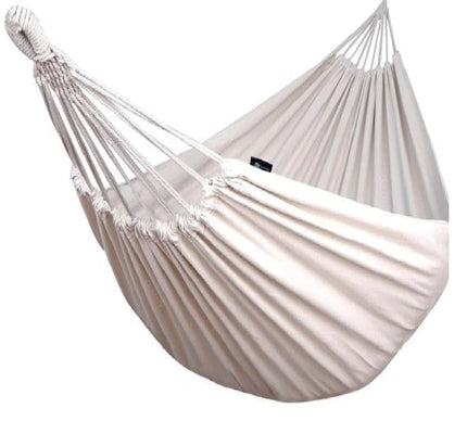Hangmat compleet 200 x 100 cm beige – Afmetingen 200 x 100 cm