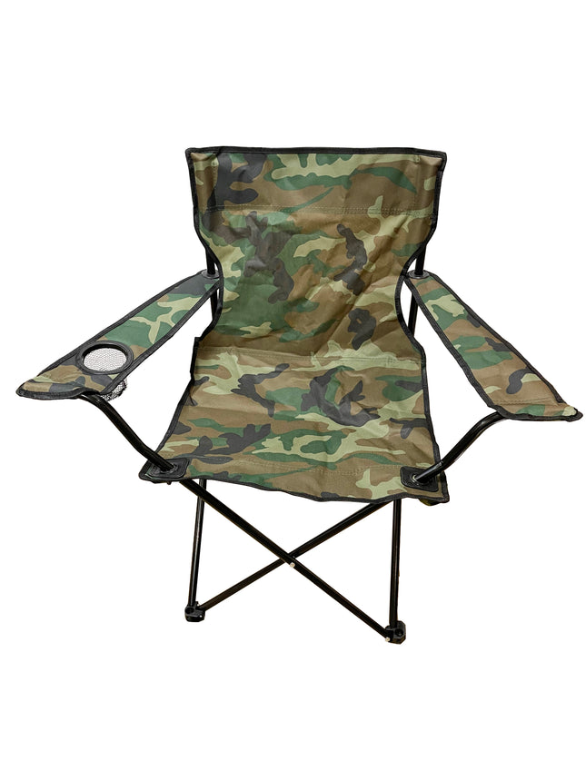 Campingstoel 50 x 50 x 80 cm camouflage – MATERIAAL 600D POLYESTER, GROOTTE 50*50*80 CM: