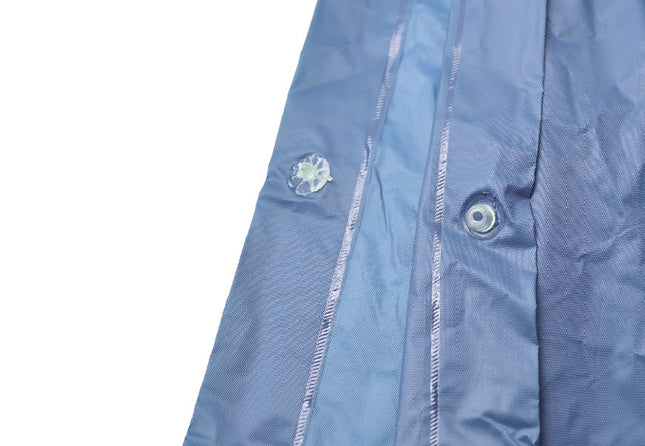 Poncho duurzaam lichtblauw – Materiaal PVC, Lichtgewicht