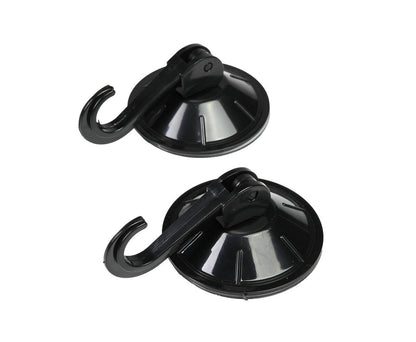 Kunststof Zuignap 55mm Zwart, 2kg, Voor Keuken & Badkamer