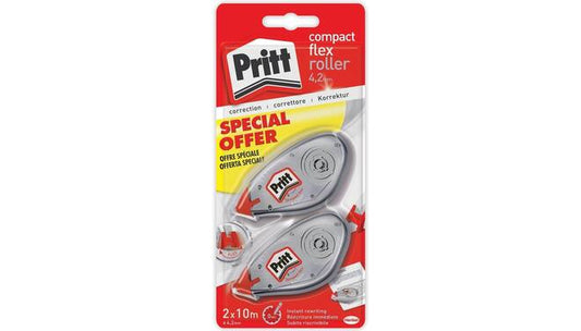 Pritt compact roller flex 4.2 mm x 10 m 2 dlg