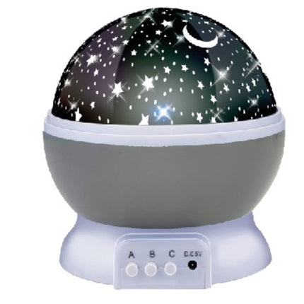 Sterren Projector: 360° Rotatie, 3 Lichtstanden, USB/Batterijvoeding