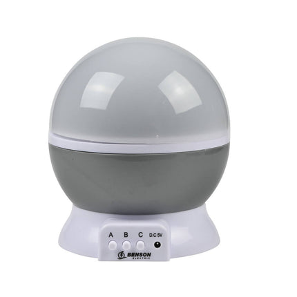 Sterren Projector: 360° Rotatie, 3 Lichtstanden, USB/Batterijvoeding