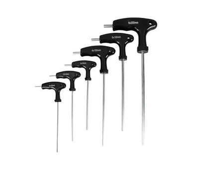 Inbus T Sleutelset 6-delig: 2-6mm, voor meubels & fietsreparatie