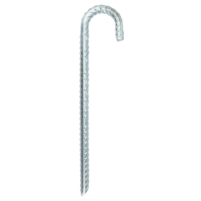 Grondpen gebogen ø16 x 380 mm – 38cm, 16mm, 4cm