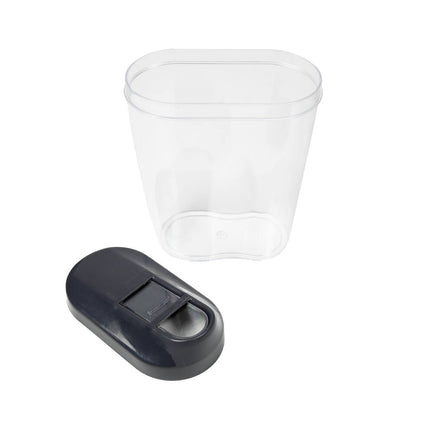 4-delige Voorraadpotten Set: BPA-vrij, 1.25L tot 0.50L, luchtdicht.
