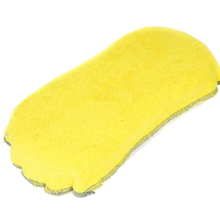 2-in-1 Autospons 23,5x10,5 cm - Microvezel & Nettextuur voor Autolak en Ruiten
