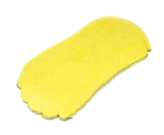 2-in-1 Autospons 23,5x10,5 cm - Microvezel & Nettextuur voor Autolak en Ruiten