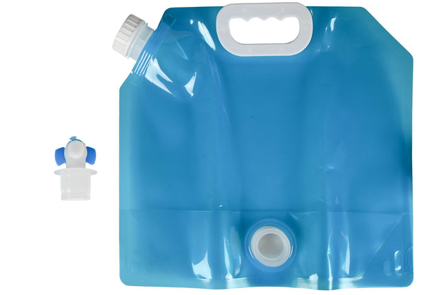 Waterzak 5 ltr opvouwbaar – Inhoud 5 liter, Afmeting (leeg) 33 x 30 cm, 30 cm, 13 cm