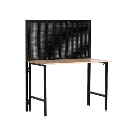 Inklapbare Werkbank 146x122x54 cm met 150 kg Draagvermogen, Ideaal voor Werkplaatsen